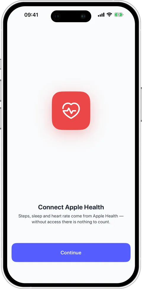 Apple Health request in Podo 1.0.3