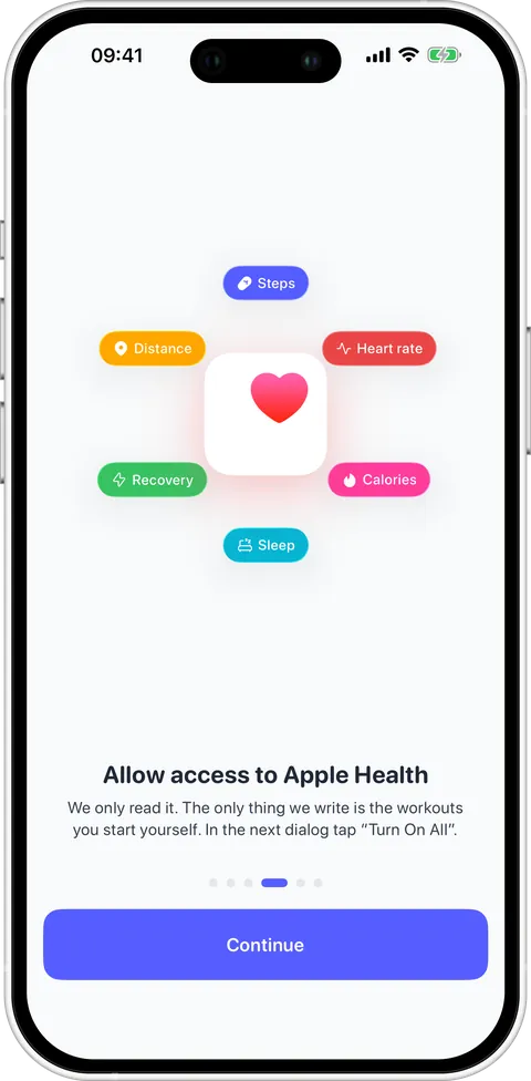 Apple Health request in Podo 1.0.4